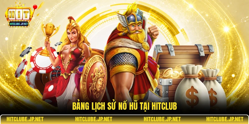 Bảng lịch sử nổ hũ tại Hitclub