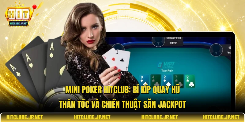 Mini Poker Hitclub: Bí kíp quay hũ thần tốc và chiến thuật săn Jackpot